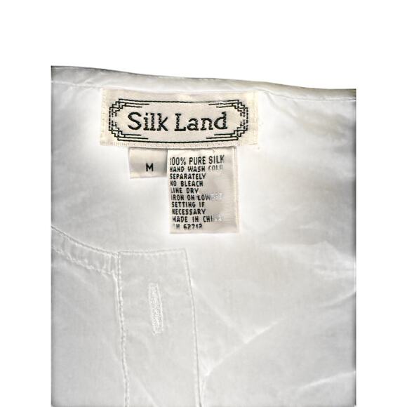 Silk Sleeveless Top - Size M - Picture 2 of 5